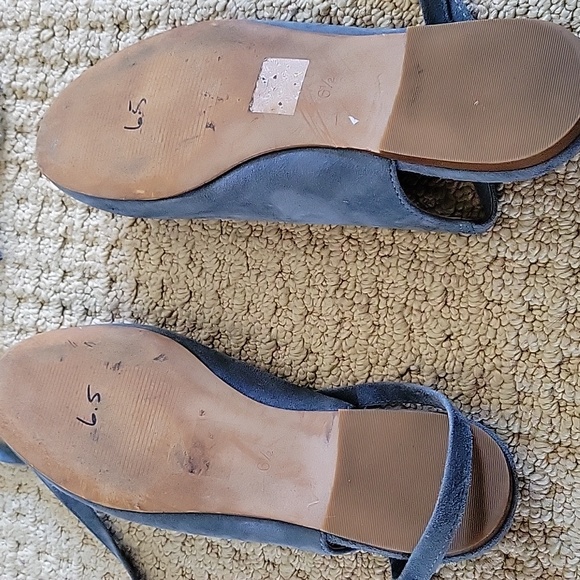 Madewell Leather Suede Gladiator Sandals - Picture 3 of 8